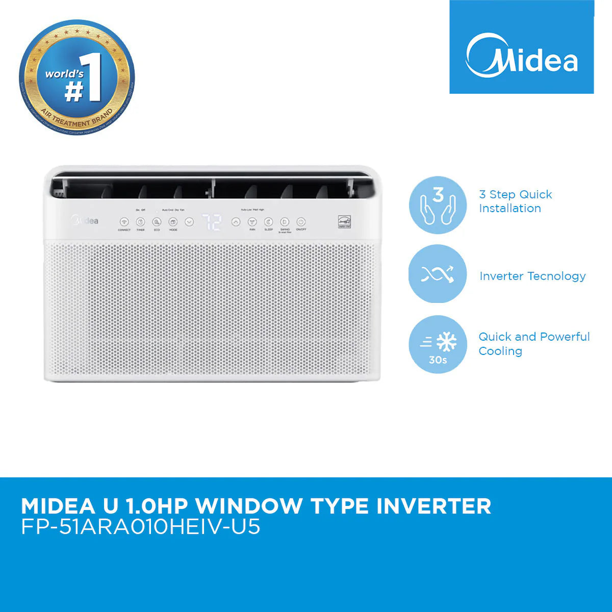 MIDEA U WINDOW TYPE INVERTER AF Appliance