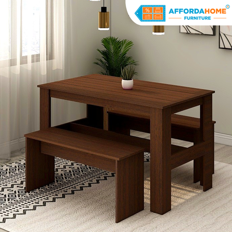 FOREST Dining Set 4-Seater Affordahome