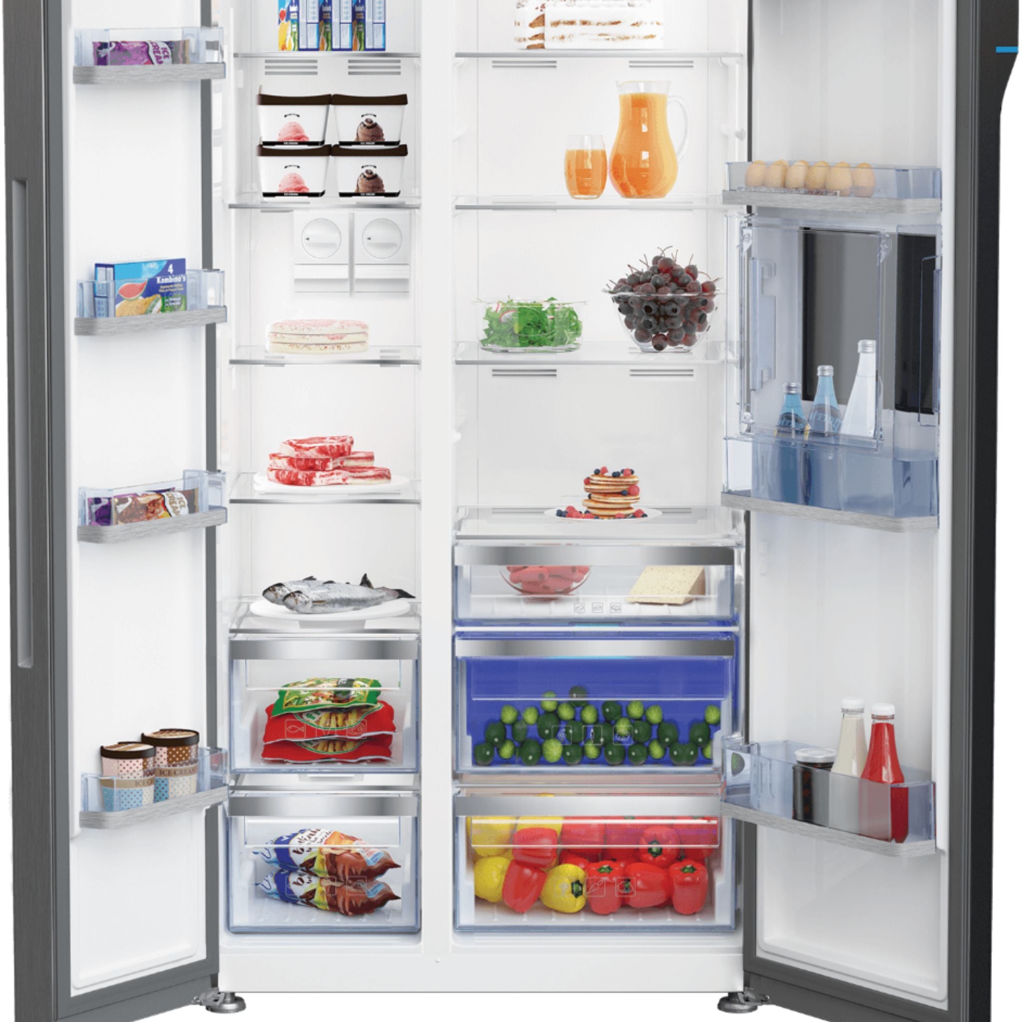 BEKO GN163123P Side by Side Refrigerator Beko