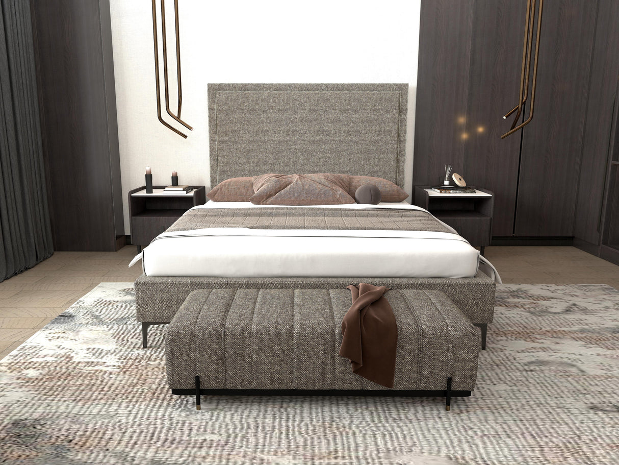 HENRY Upholstered Bed Frame Affordahome