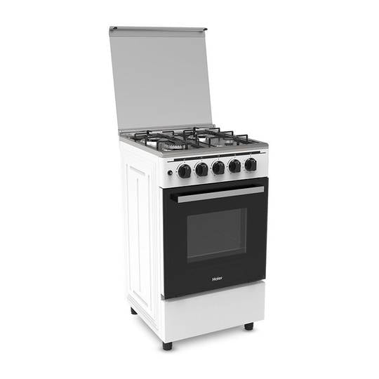 HAIER - HFS-504G63GO ; 50 cm., 4 Gas, 63 L. Gas Oven AF Home