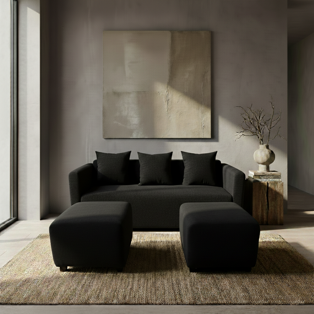 Harvey Reversible Fabric Sofa Furnigo