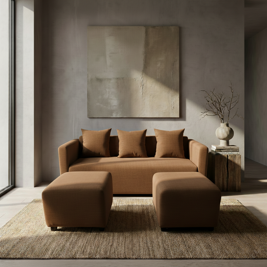 Harvey Reversible Fabric Sofa Furnigo