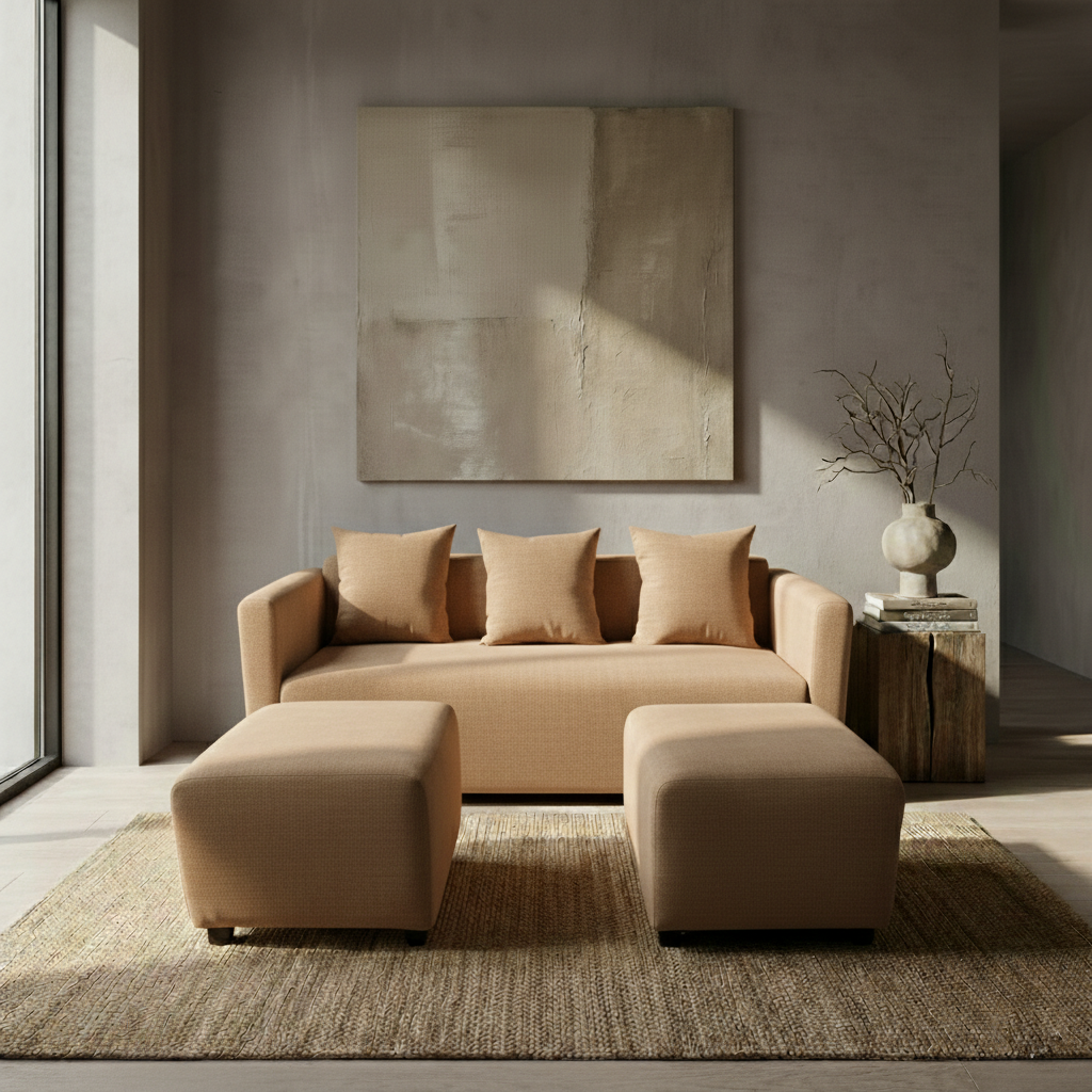 Harvey Reversible Fabric Sofa Furnigo