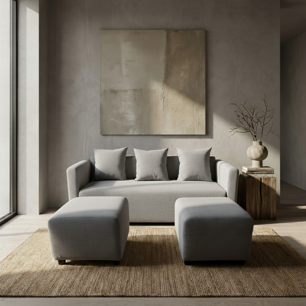 Harvey Reversible Fabric Sofa Furnigo