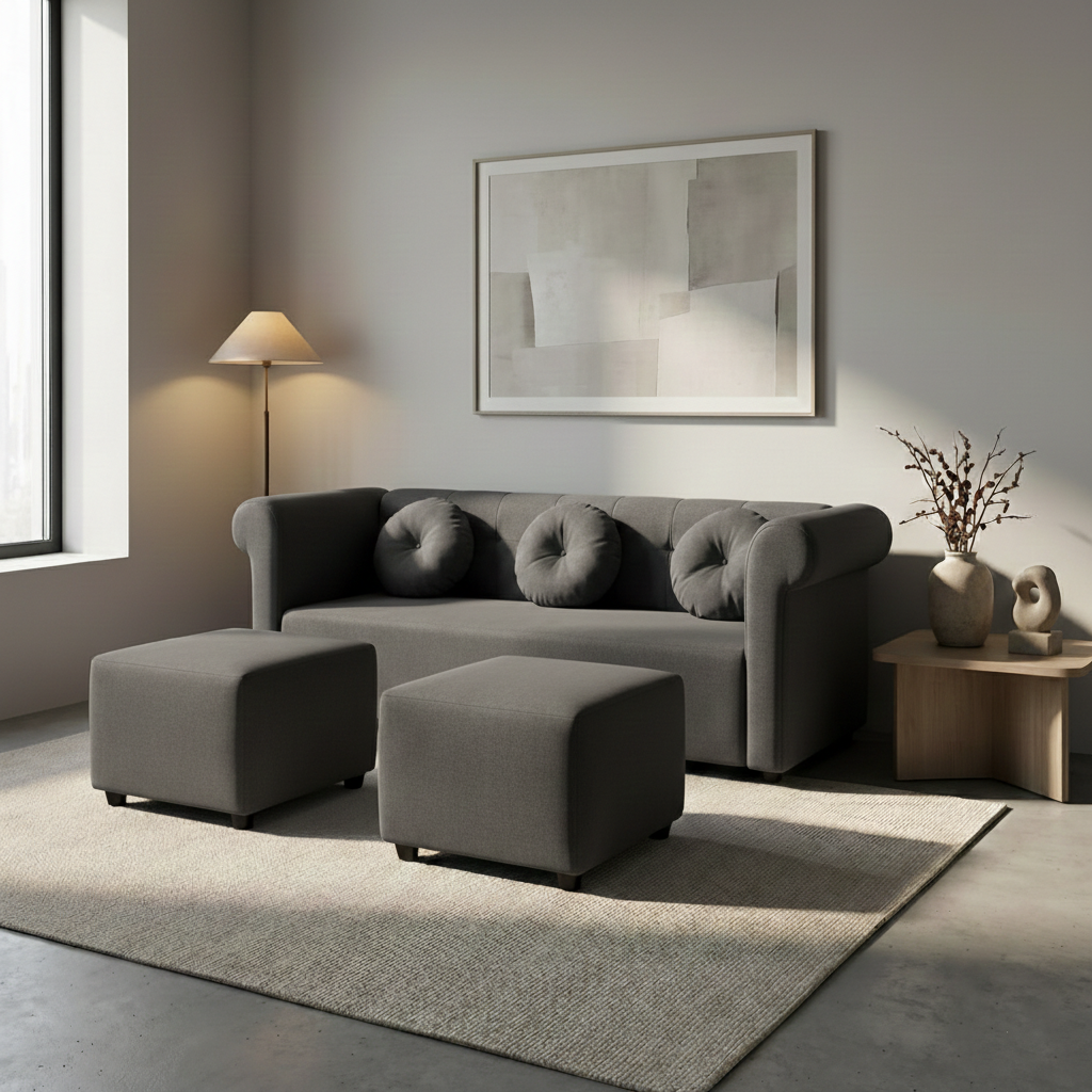 Jewel Reversible Sofa Set - FREE Backrest Cushion (Flash Sale) AF Home