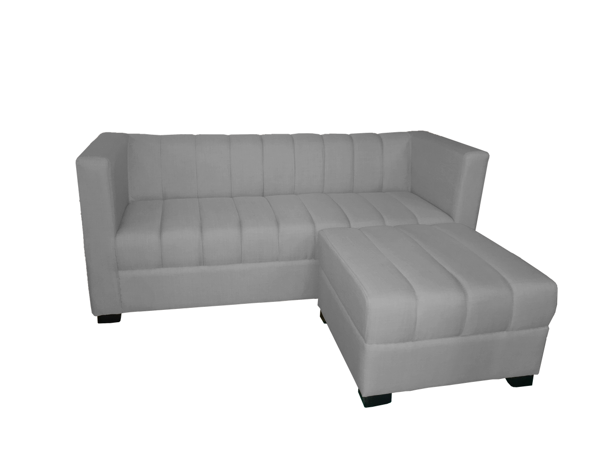 YELA 3-SEATER SOFA WITH OTTOMAN AF Home