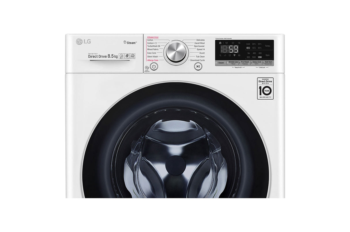 LG - FRONT LOAD WASHING MACHINE FV1208S5W 8KG LG