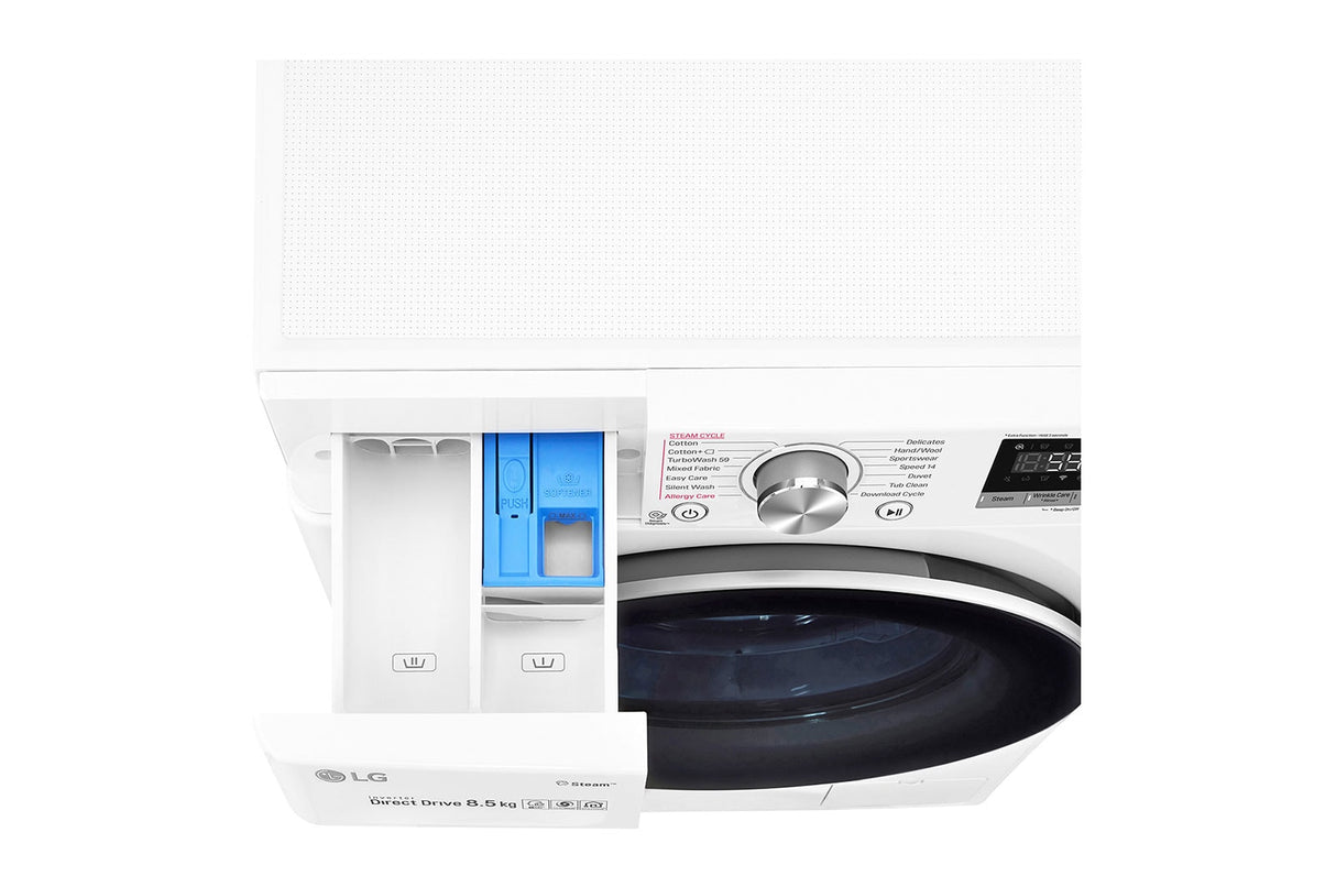 LG - FRONT LOAD WASHING MACHINE FV1208S5W 8KG LG
