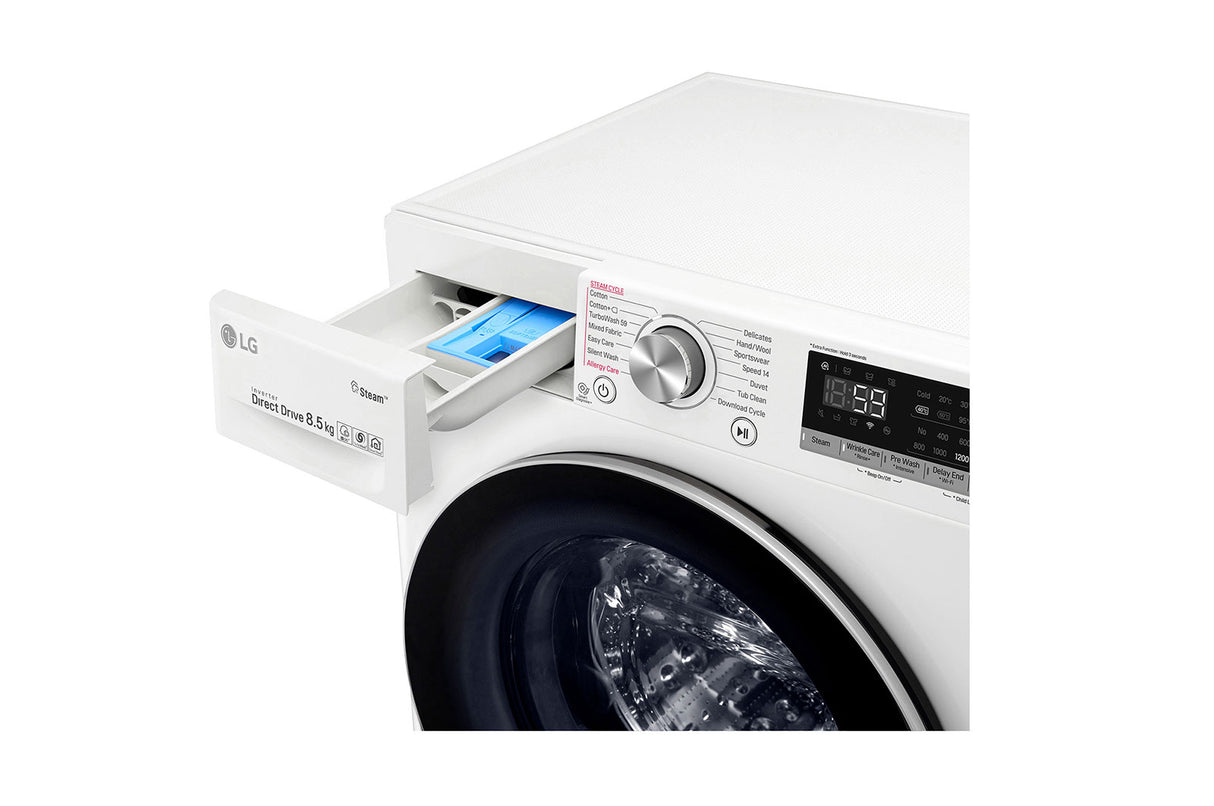 LG - FRONT LOAD WASHING MACHINE FV1208S5W 8KG LG
