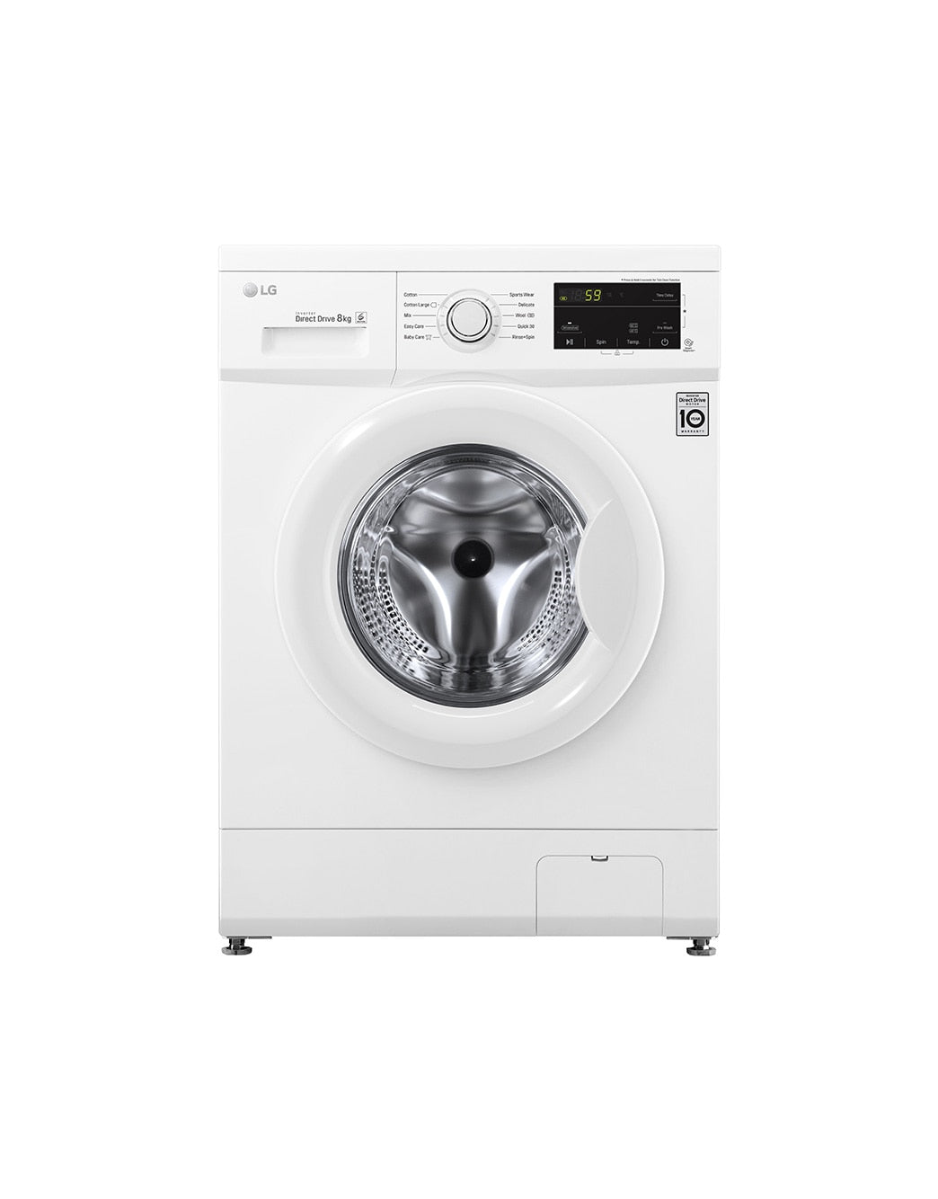 LG WASHING MACHINE FRONT LOAD 8KG LG