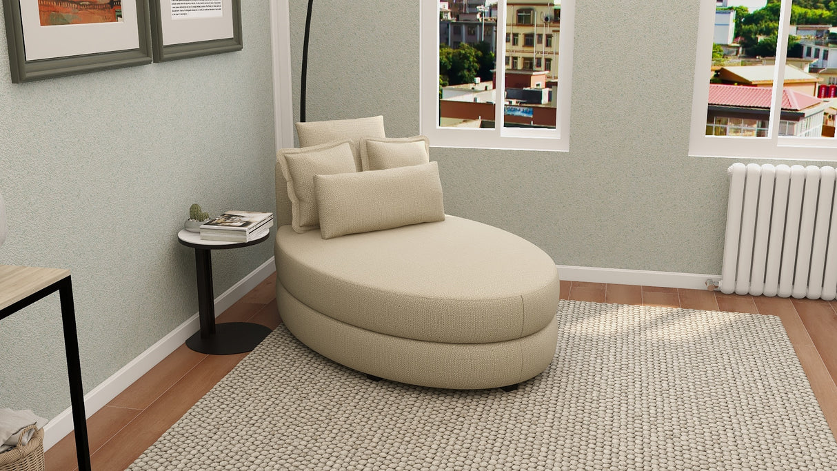 LEONIE Chaise Fabric Couch Affordahome