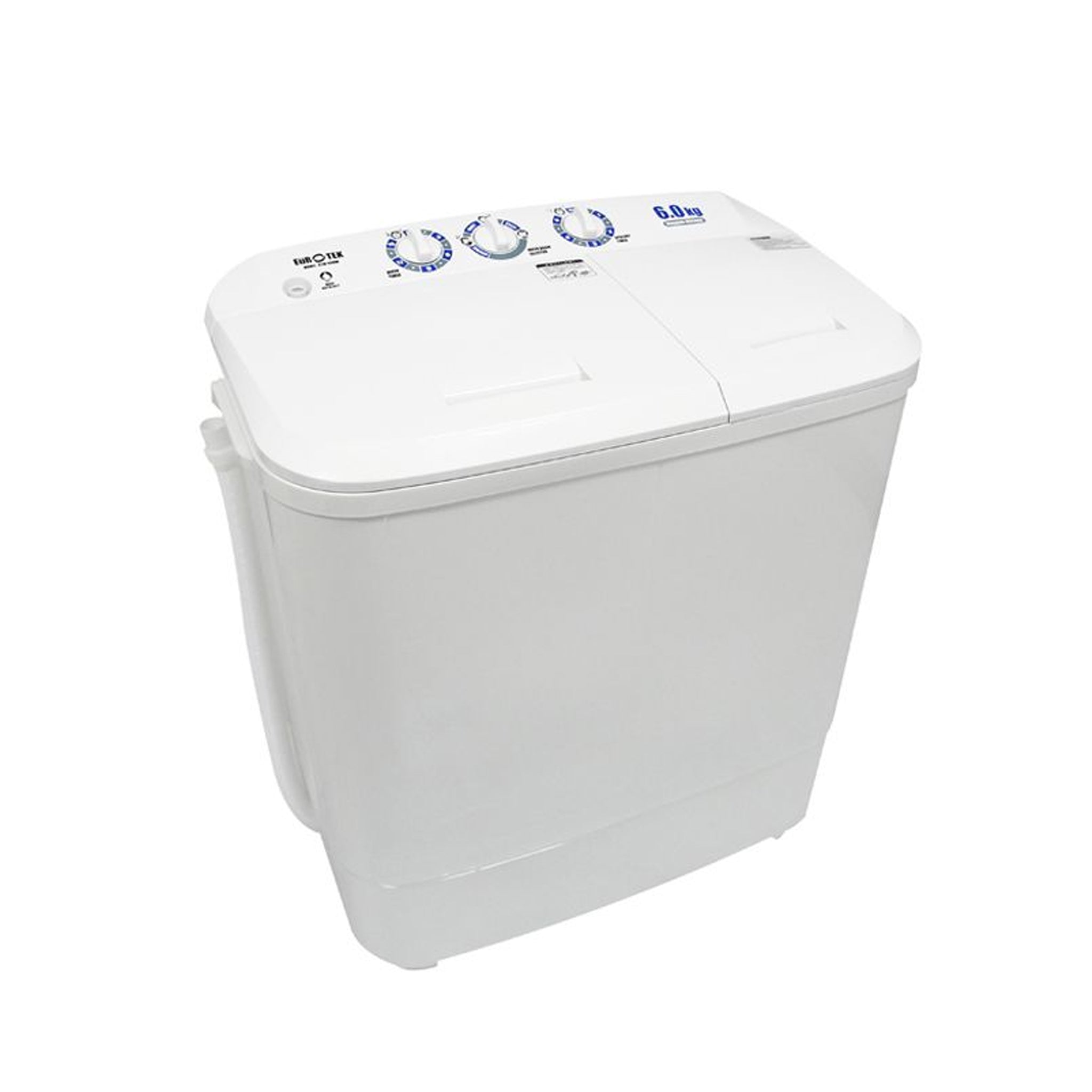 EUROTEK 6KG ETW-608W Twin Tub Washing Machine EUROTEK