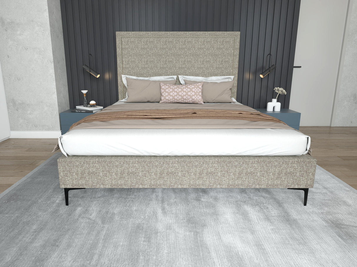 MARY Upholstered Bed Frame Affordahome