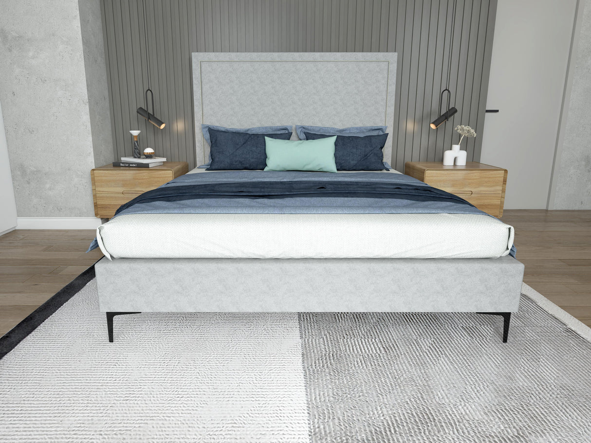 MARY Upholstered Bed Frame Affordahome