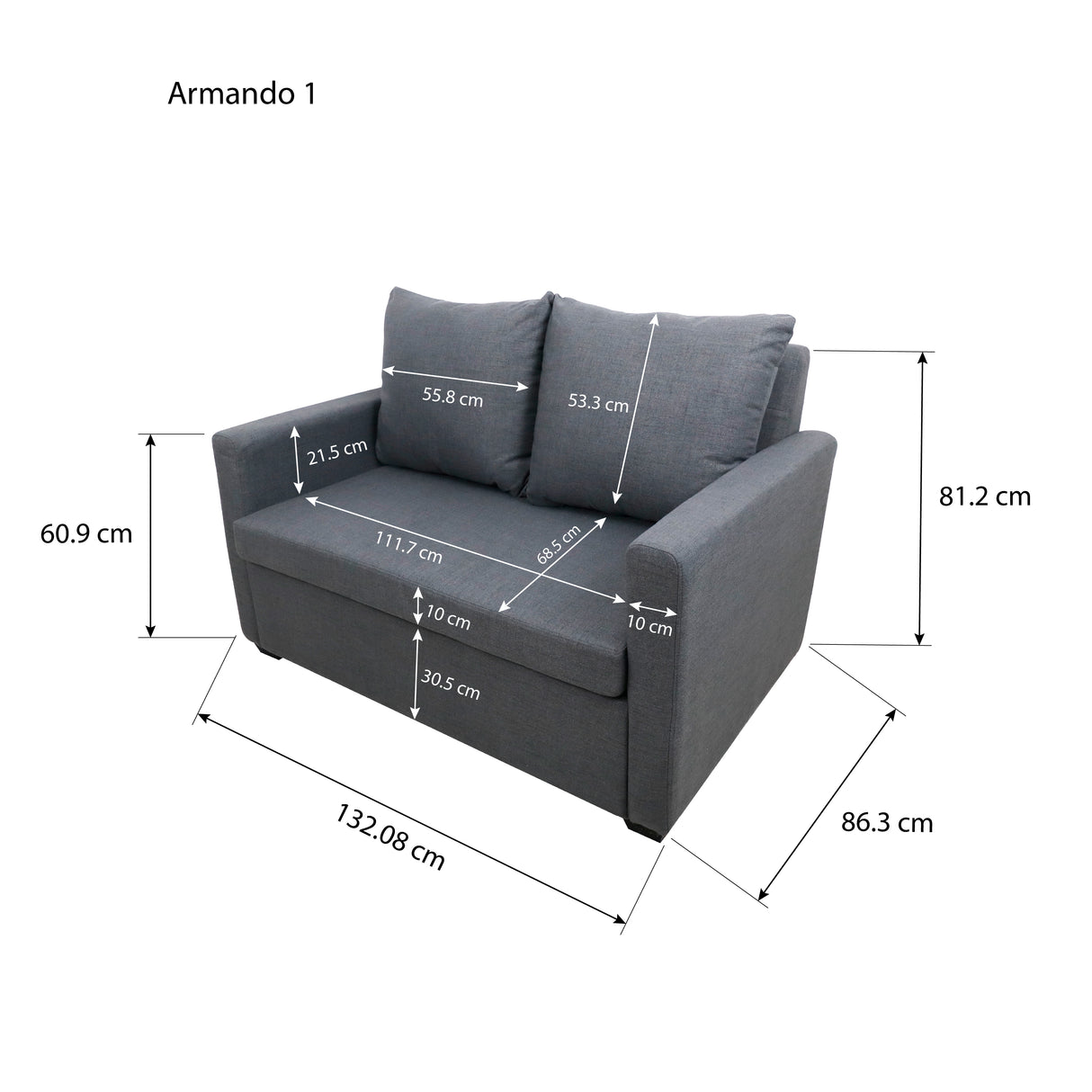 Armando Sofa Bed Furnigo