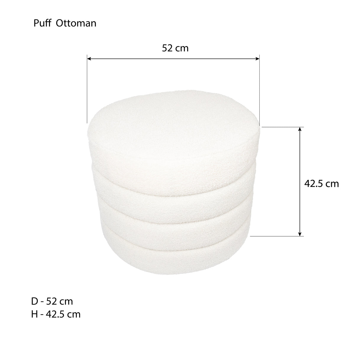 Puff Ottoman Affordahome