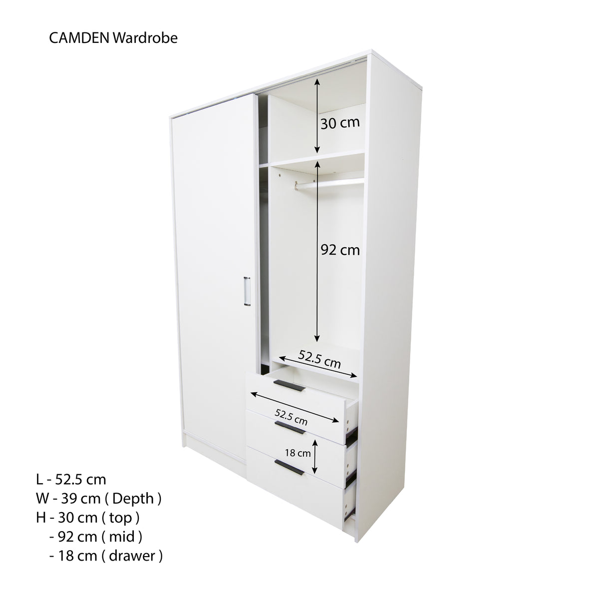 CAMDEN Wardrobe Furnigo