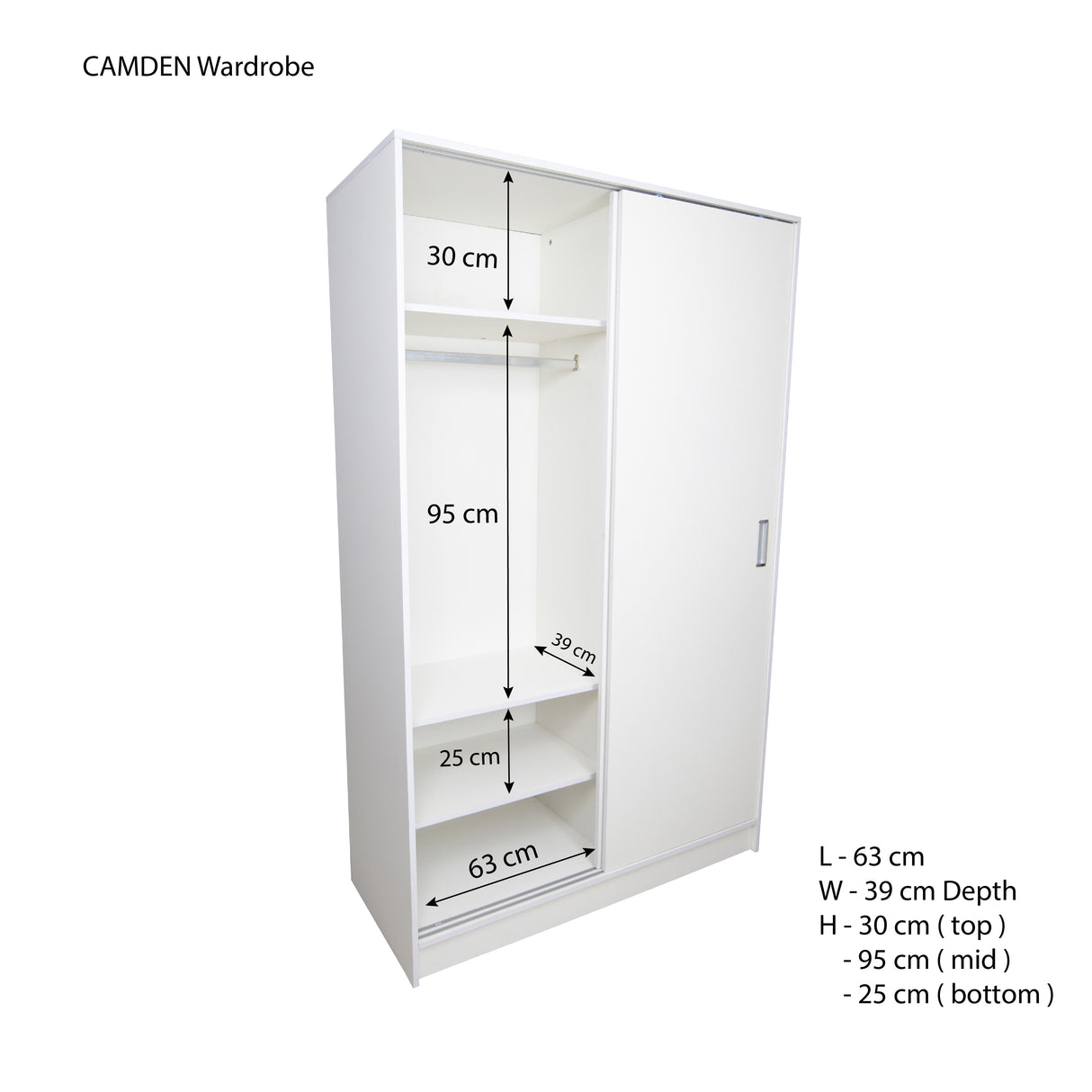 CAMDEN Wardrobe Furnigo