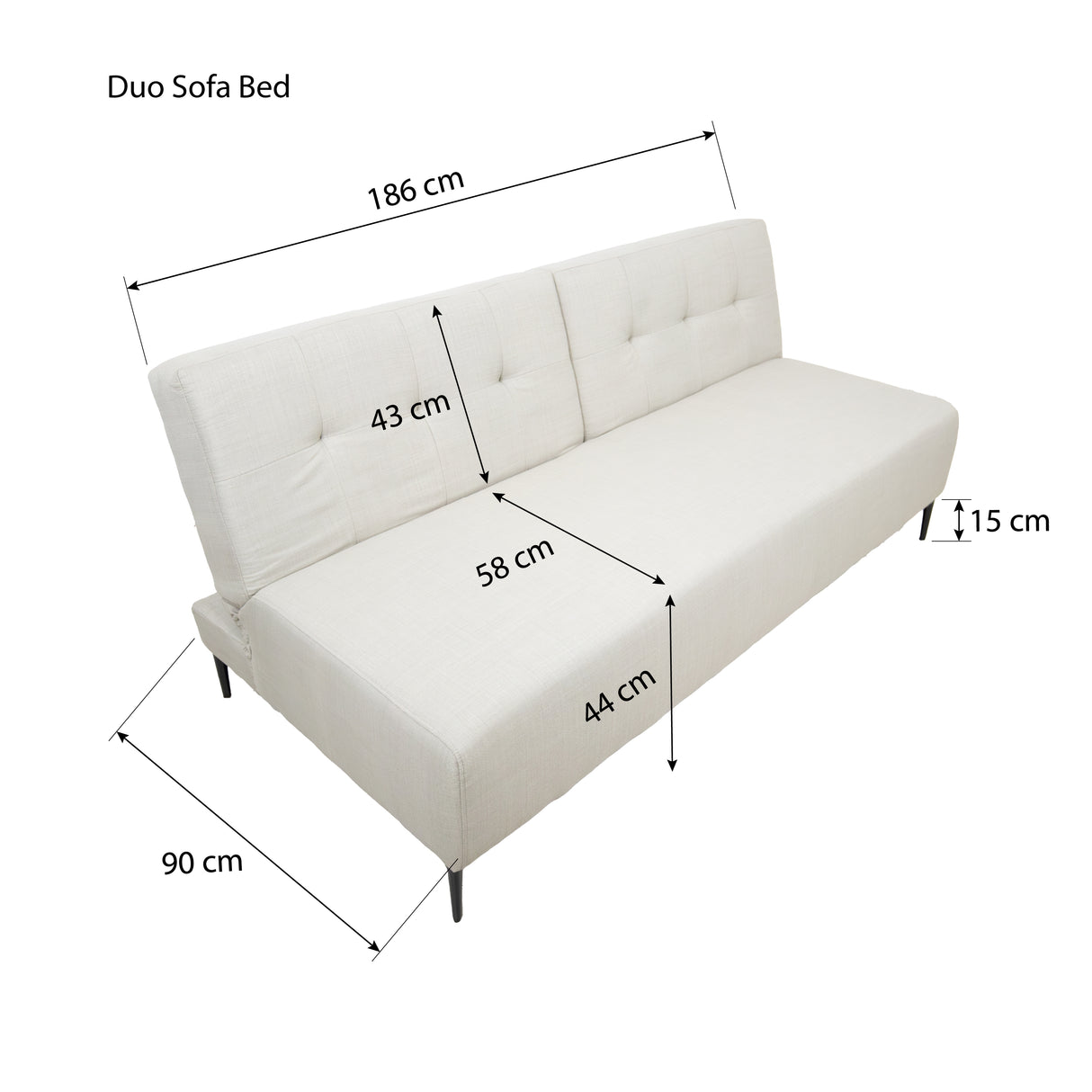 DUO Sofa Bed Affordahome