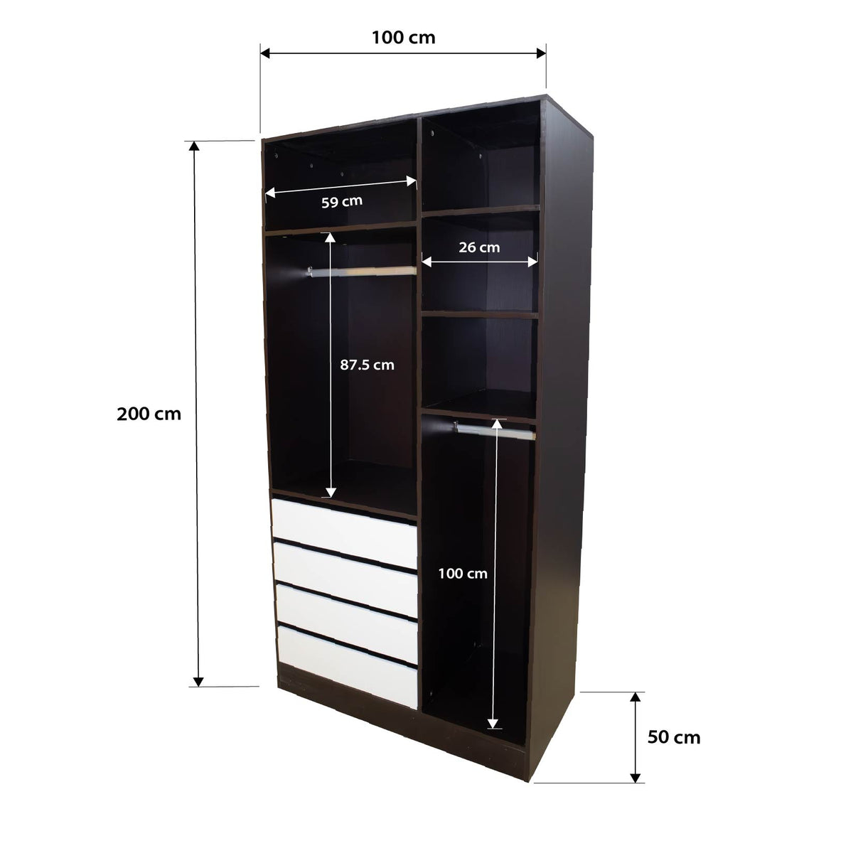 CAITLYN Wardrobe Furnigo