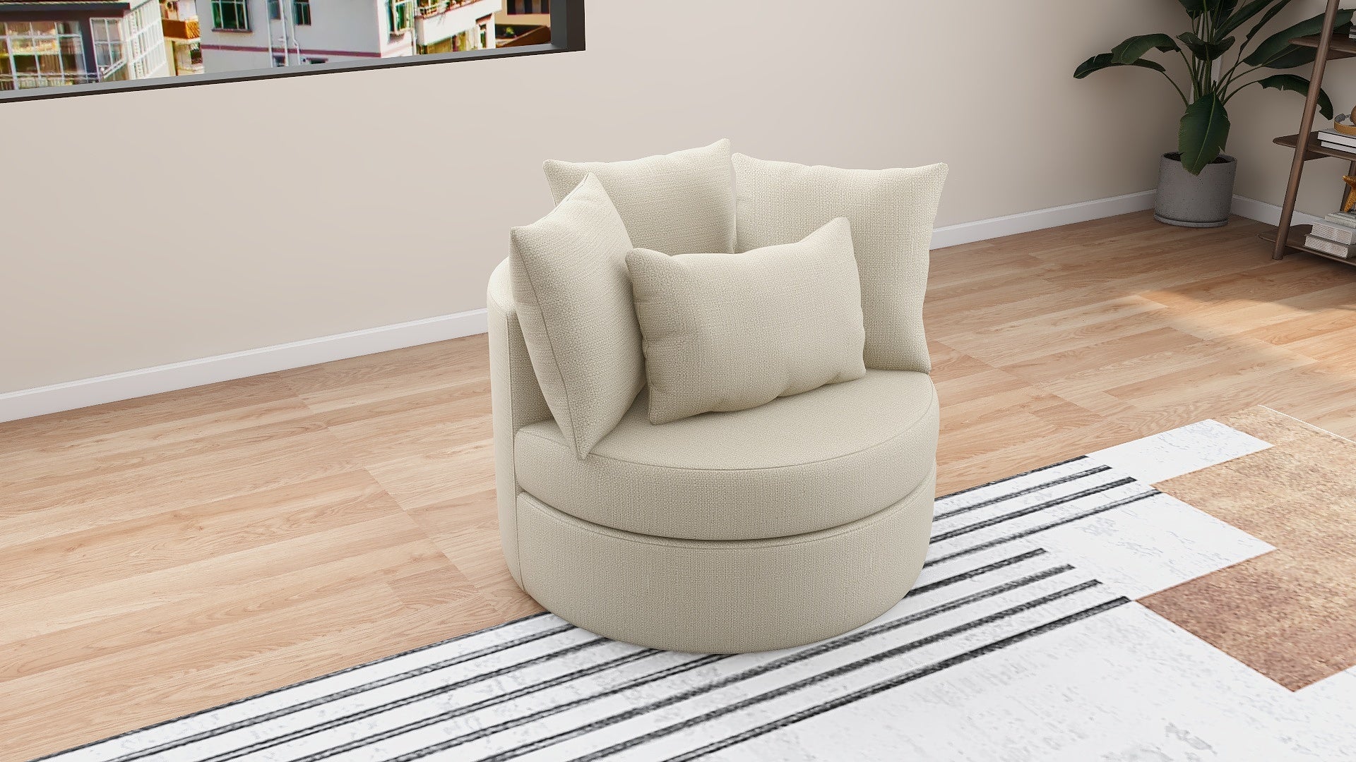MIA Fabric Couch AF Home