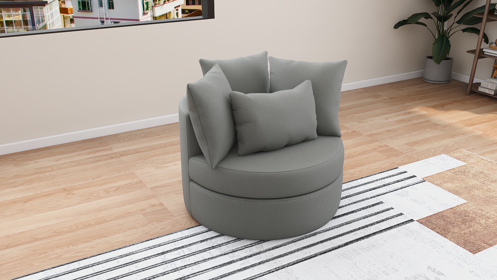 MIA Fabric Couch AF Home