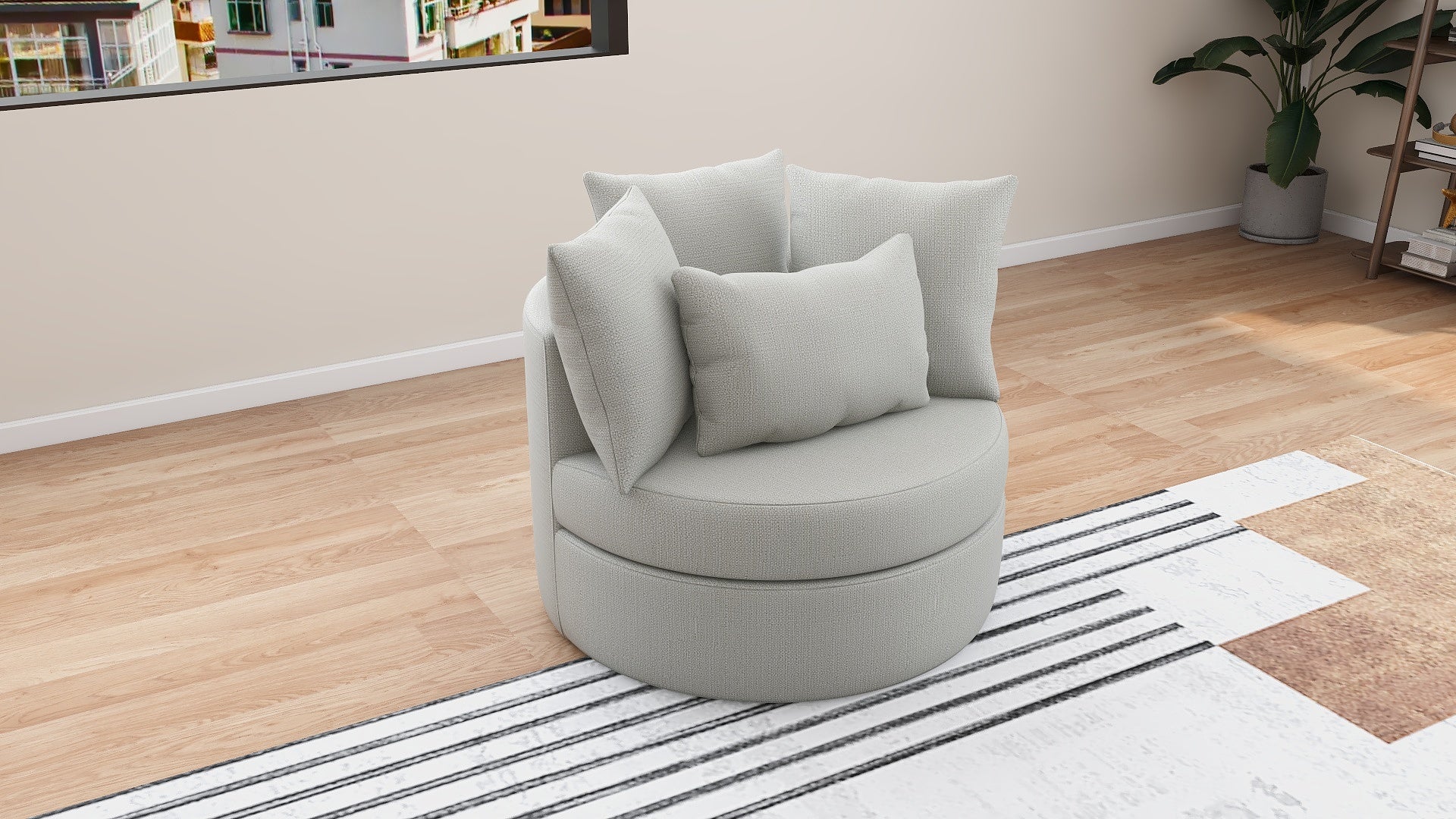 MIA Fabric Couch AF Home