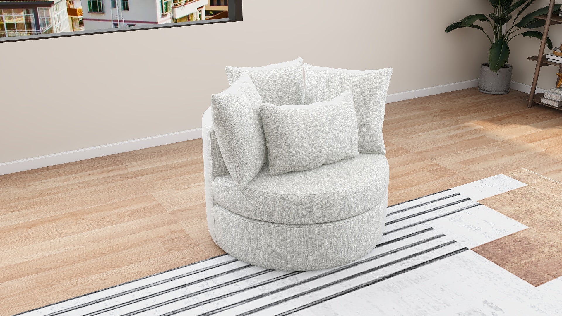 MIA Fabric Couch AF Home