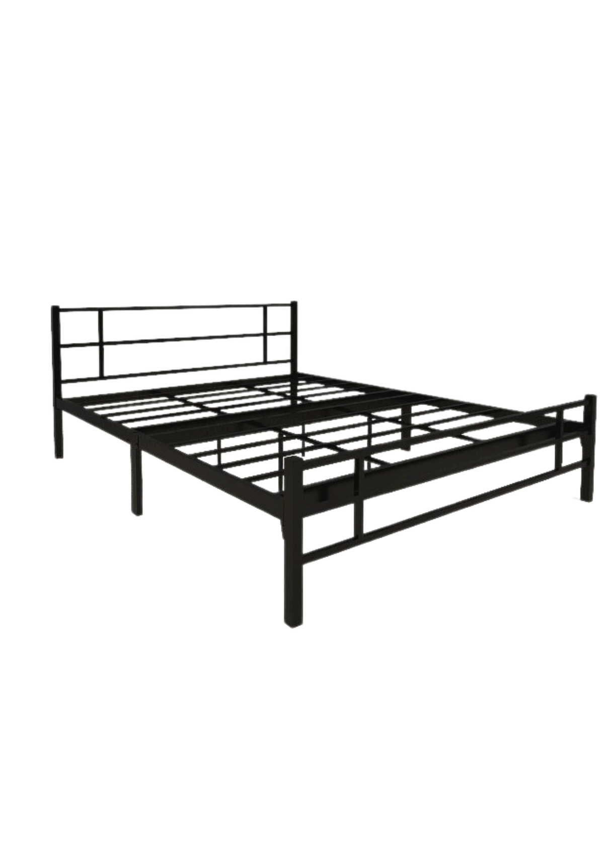 MILLER Metal Bed Frame Affordahome