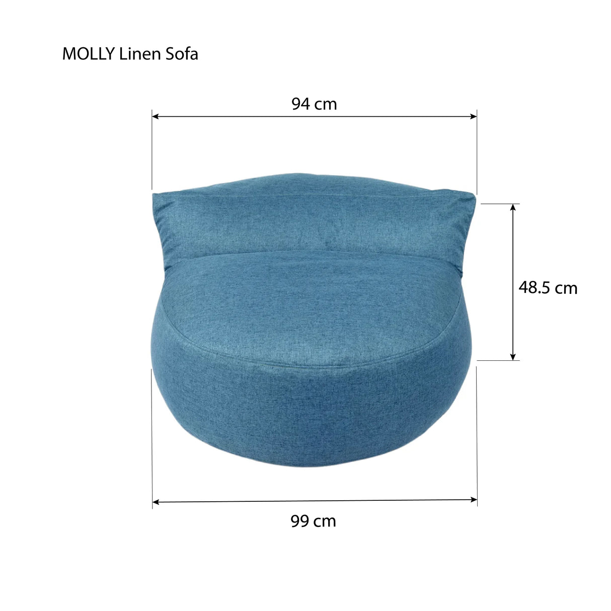 Beanie MNL - Molly Linen Sofa Beanie MNL