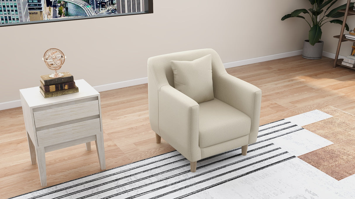 MACY Fabric Accent Chair Affordahome