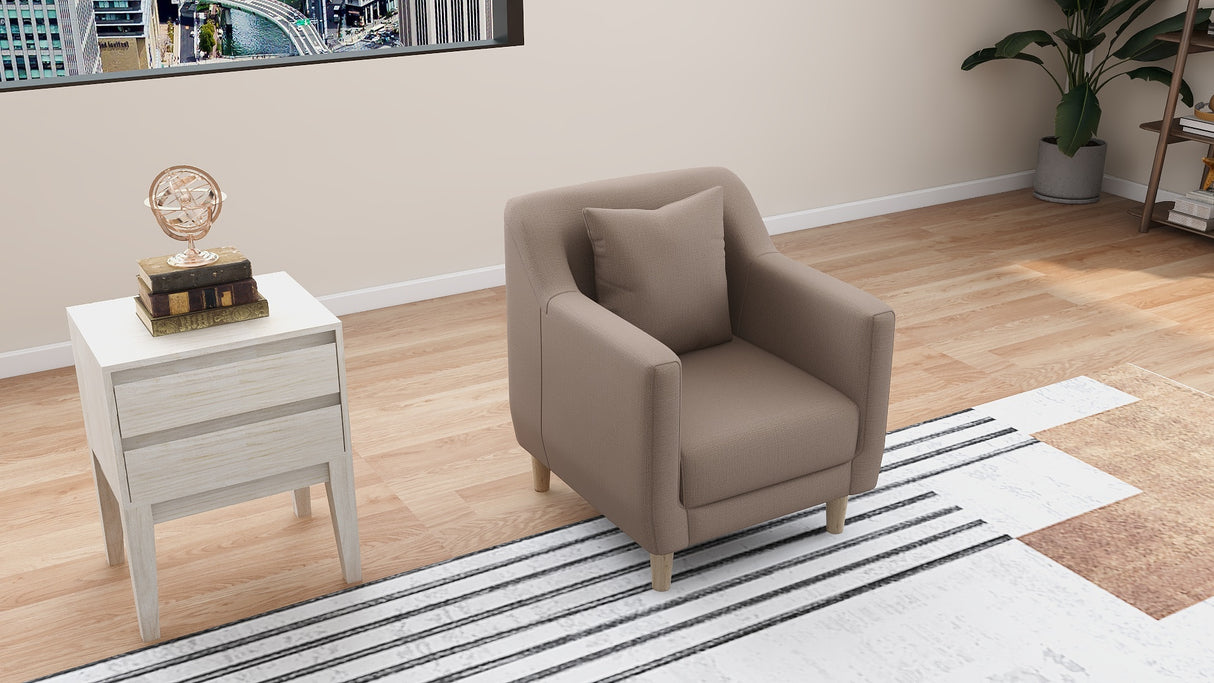 MACY Fabric Accent Chair Affordahome