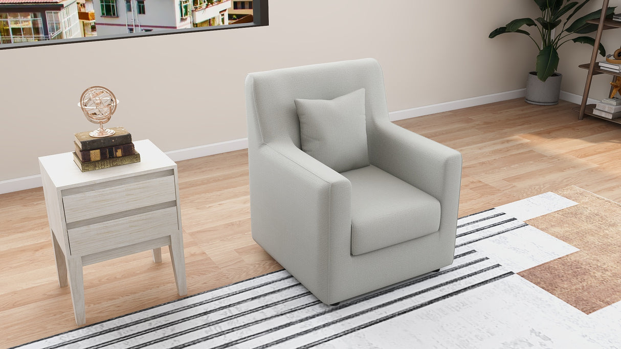 MADELEINE Fabric Accent Chair Affordahome