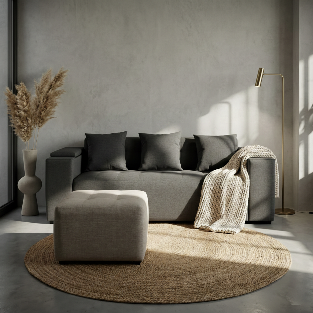 Mason Reversible Fabric Sofa Furnigo