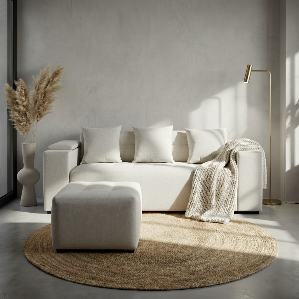 Mason Reversible Fabric Sofa Furnigo