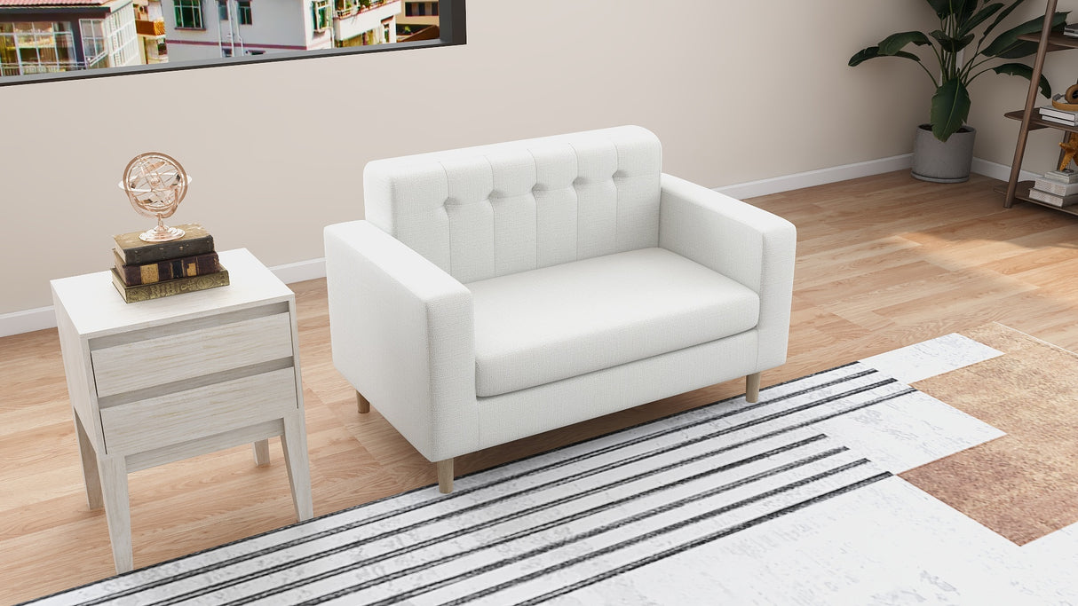 MAXINE 2-Seater Fabric Sofa Affordahome