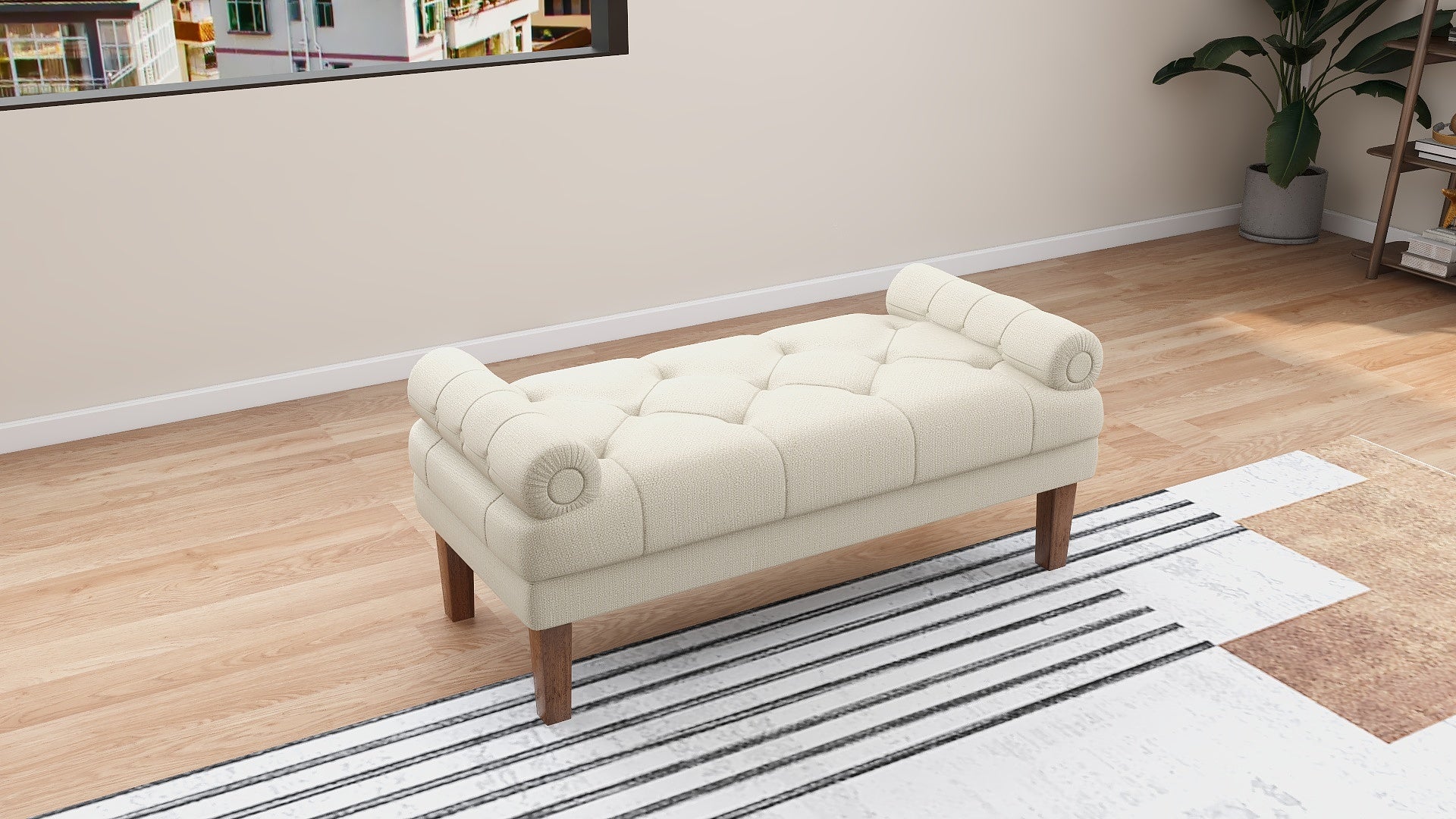 MIHU Fabric Bench AF Home