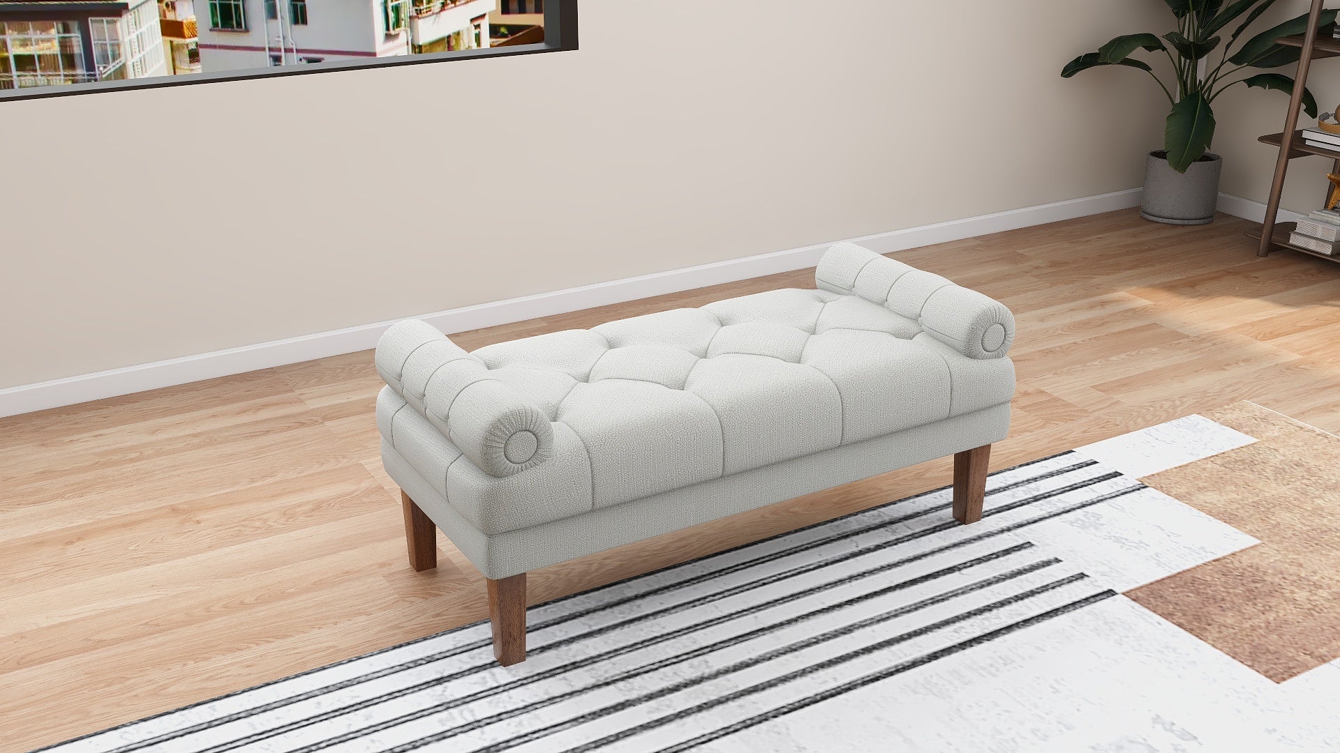 MIHU Fabric Bench AF Home