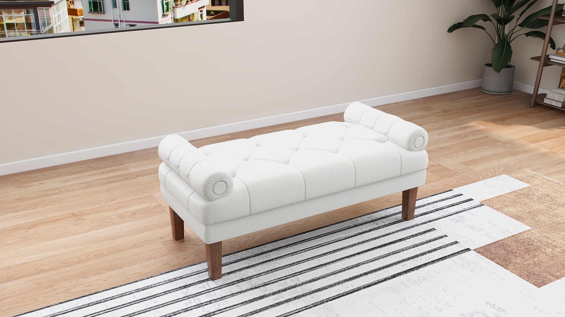 MIHU Fabric Bench AF Home