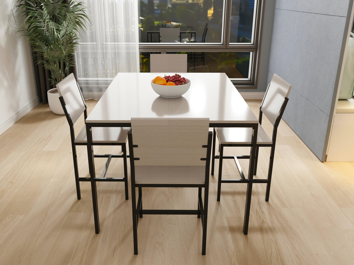 MODENA Dining Set w/o Cushion Furnigo