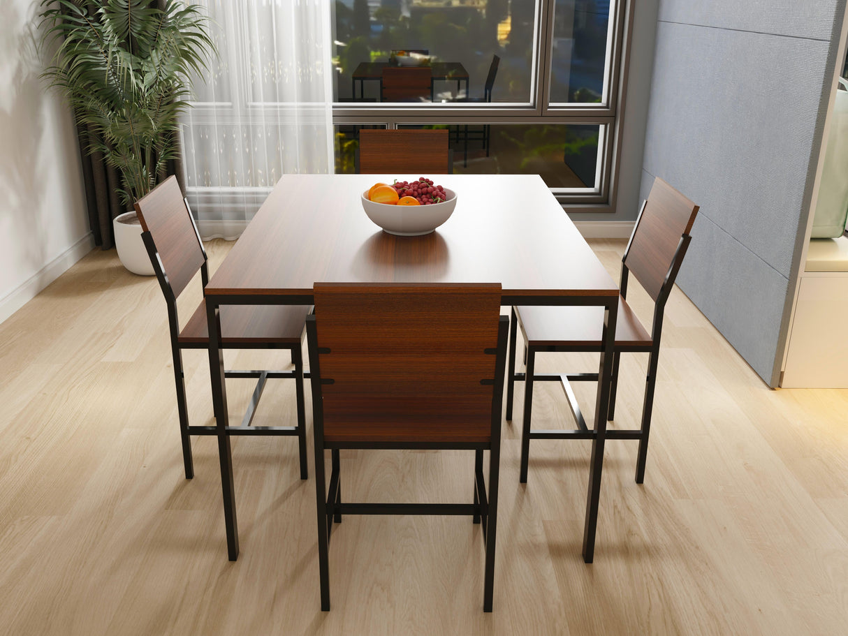 MODENA Dining Set w/o Cushion Furnigo