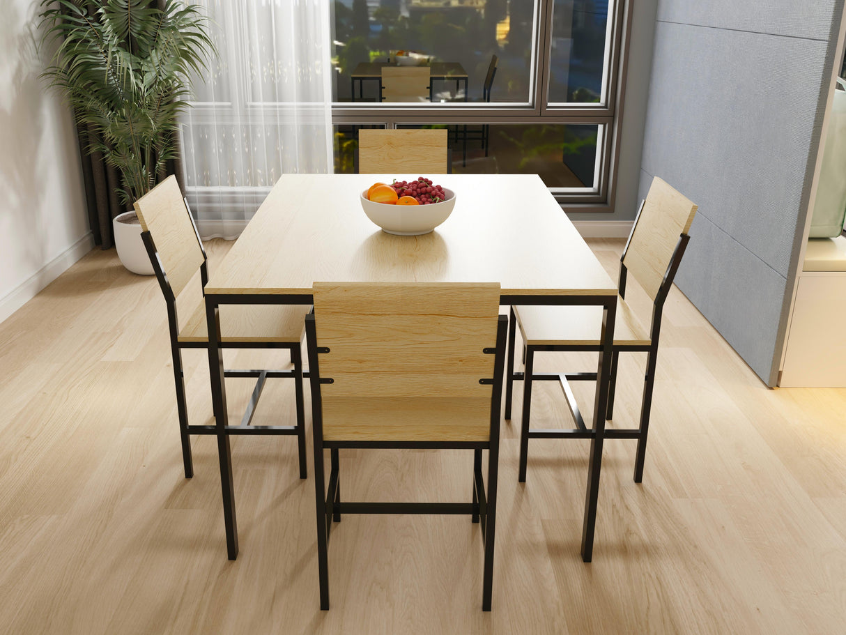MODENA Dining Set w/o Cushion Furnigo