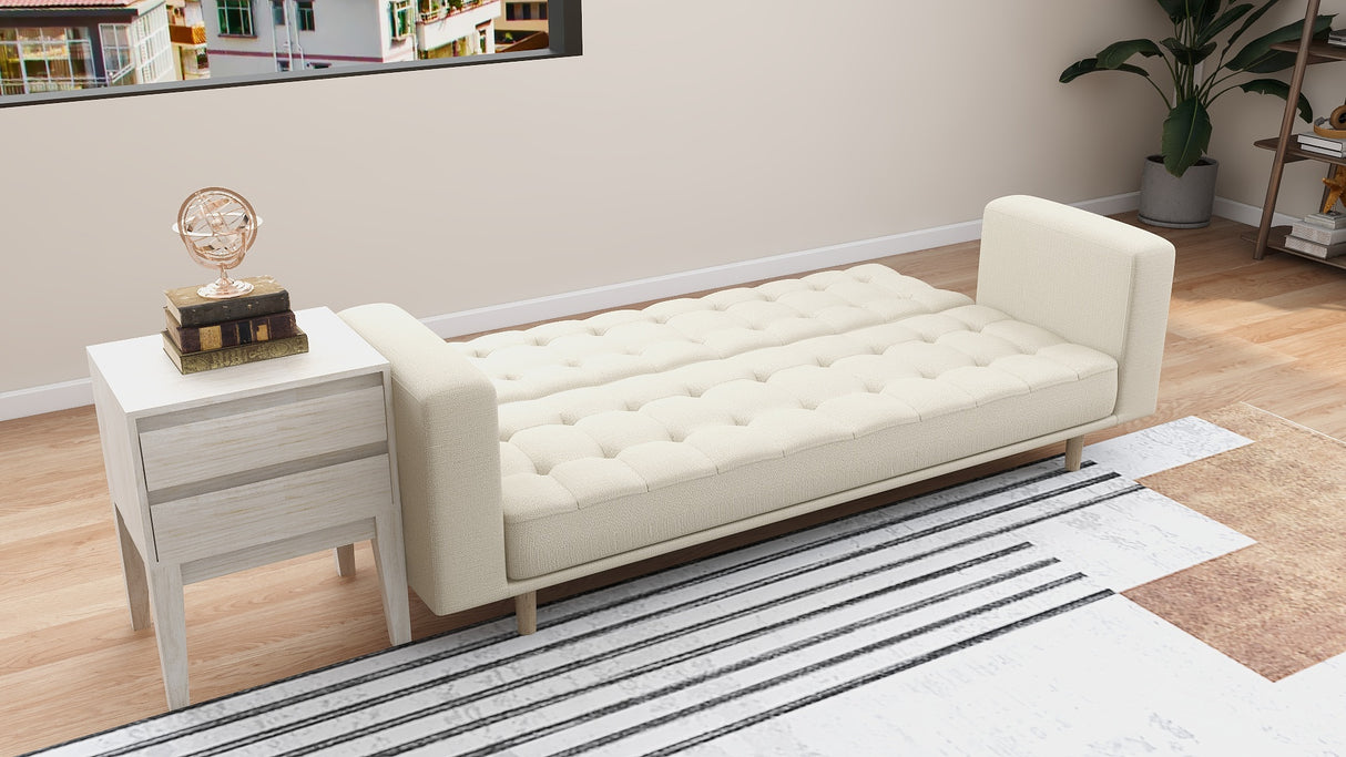 MORGAN Convertible Fabric Sofabed Affordahome