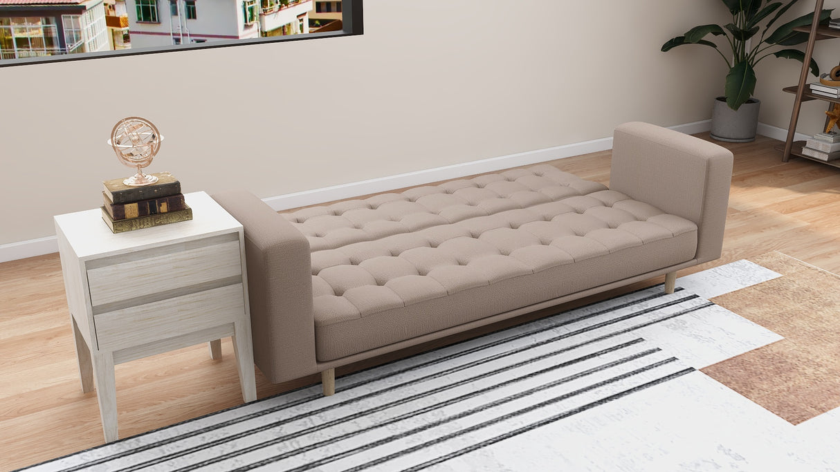 MORGAN Convertible Fabric Sofabed Affordahome