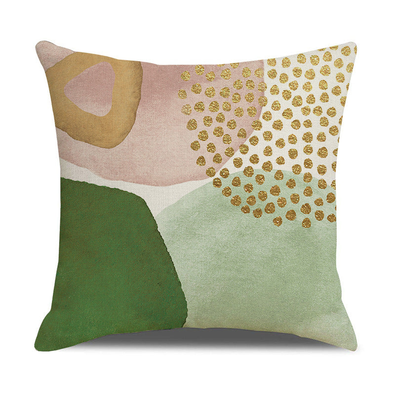 Looma Velora - Morandi Abstract Linen Pillow Cover – Soft Neutral Cushion Case - Sofa, Bed & Modern Home Decor Looma