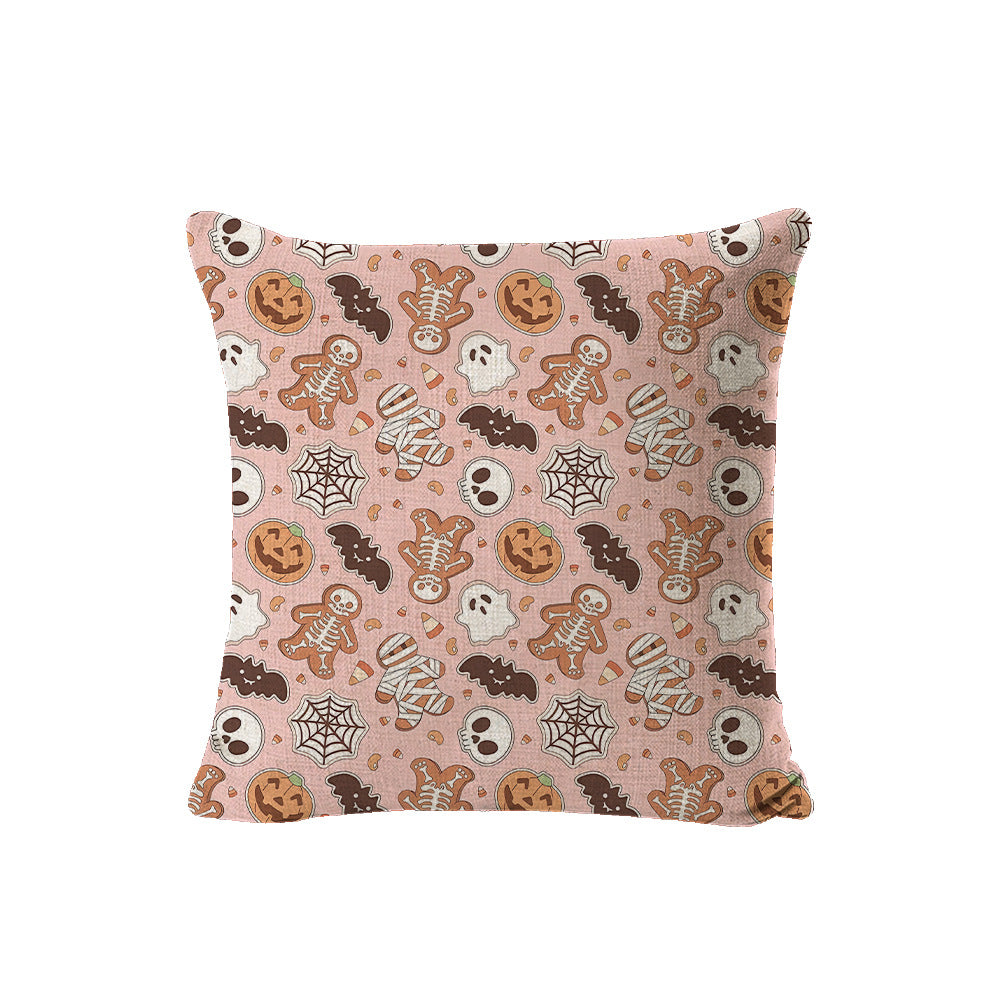 Looma Spook - Halloween Decorative Pillow Cover – Spooky Sofa Cushion Case - 2025.6.13 - Living Room, Office & Lumbar Support Looma