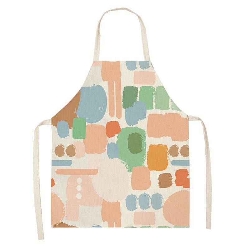 LOOMA Line - APN47 Kitchen Apron Waist Protective Apron Durable Cooking Baking Apron for Home Kitchen Restaurant Adjustable Lightweight Apron LOOMA