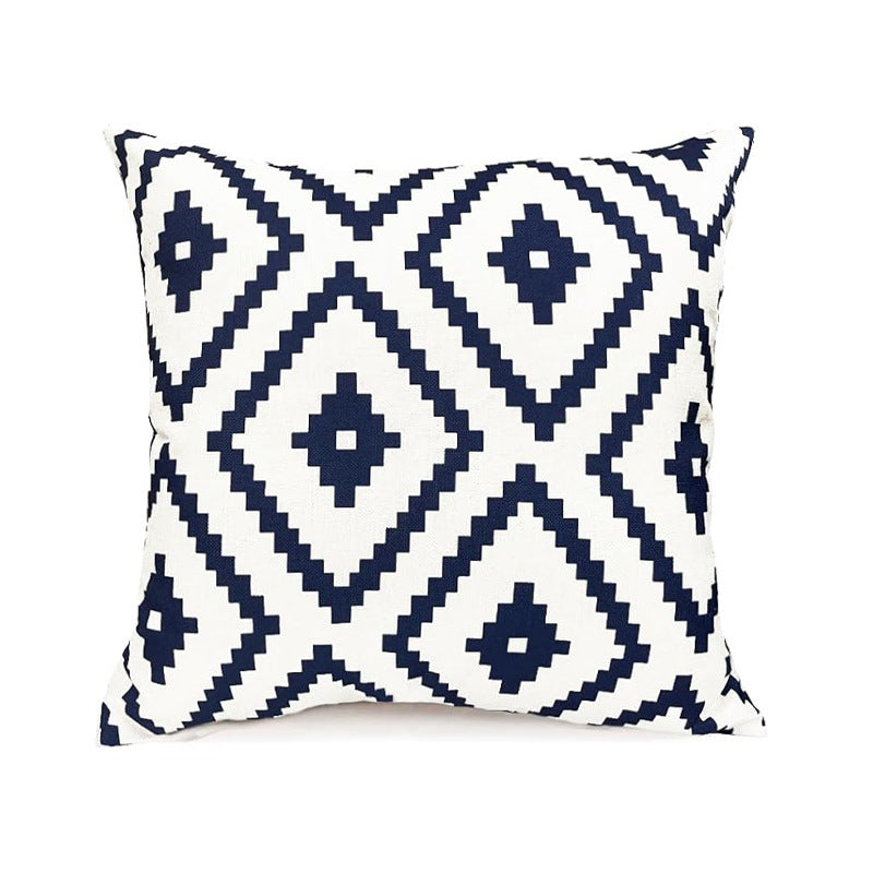 Looma Ryi - Modern Bohemian Striped Letter Pillow Cover – Farmhouse Style Cushion for Living Room Sofa Decor | Direct Manufacturer - Living Room, Bedroom, Sofa Area Looma