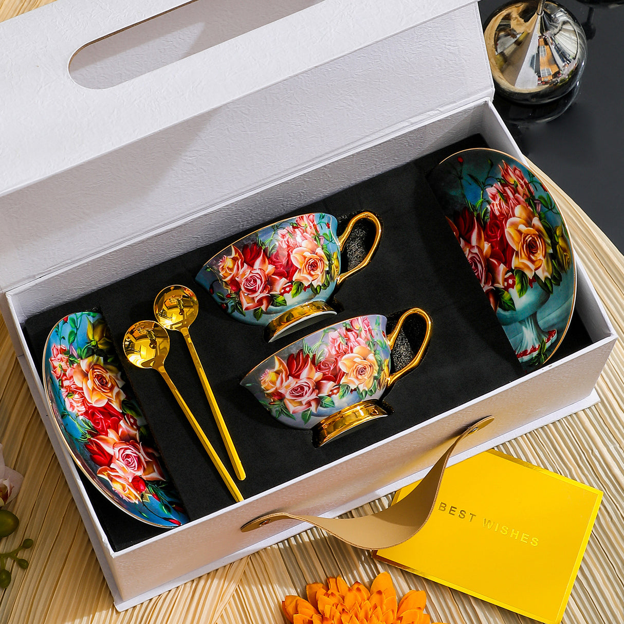 High-End Coffee Cup & Saucer Set SPRM1600000022